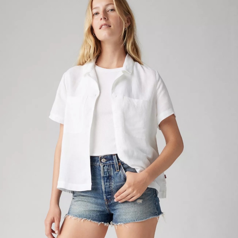 LEVI 501 BUTTONFLY CUTOFF JEAN SHORTS W31 ⭐️